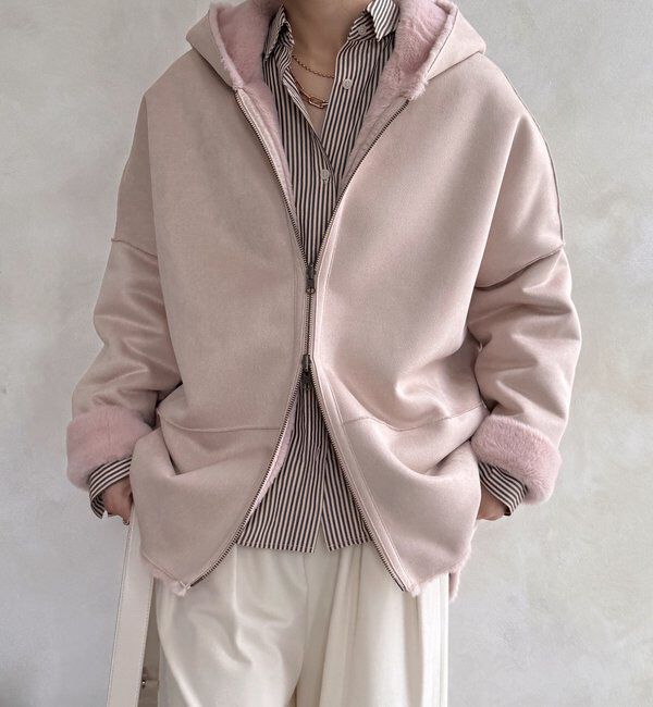  「リバーシブルフェイクムートンコート」|その他|