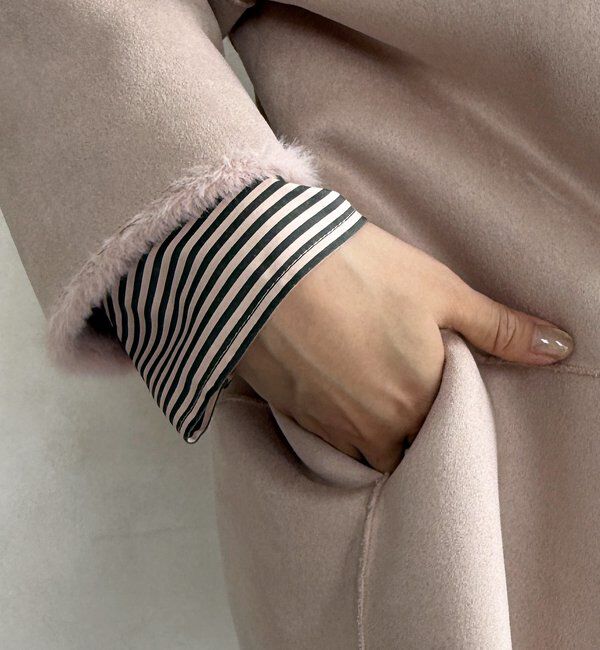  「リバーシブルフェイクムートンコート」|その他|