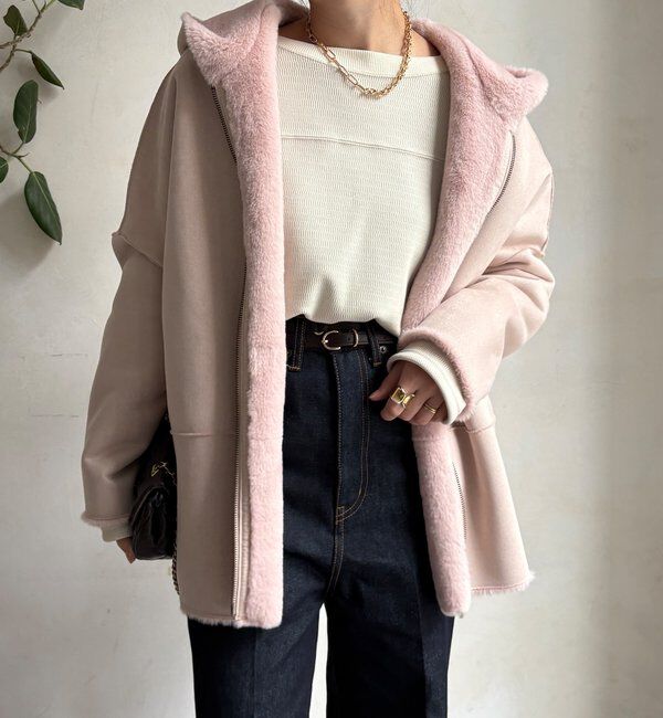  「リバーシブルフェイクムートンコート」|その他|