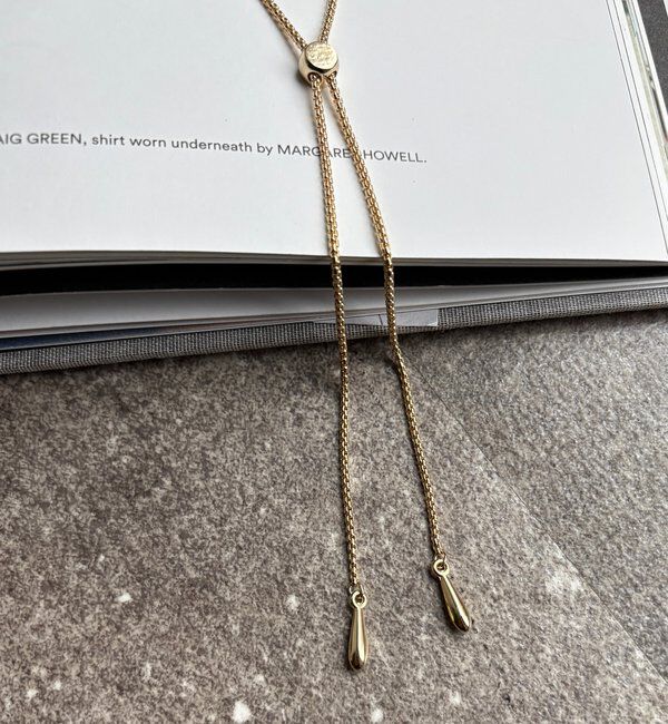  「デザインチェーンスライドネックレス」|ネックレス|