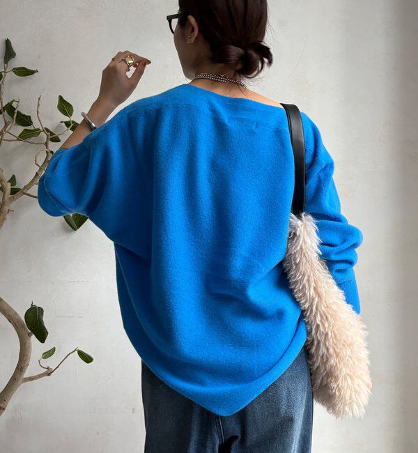  「メリノウール100%ボートネック」|ニット・セーター|