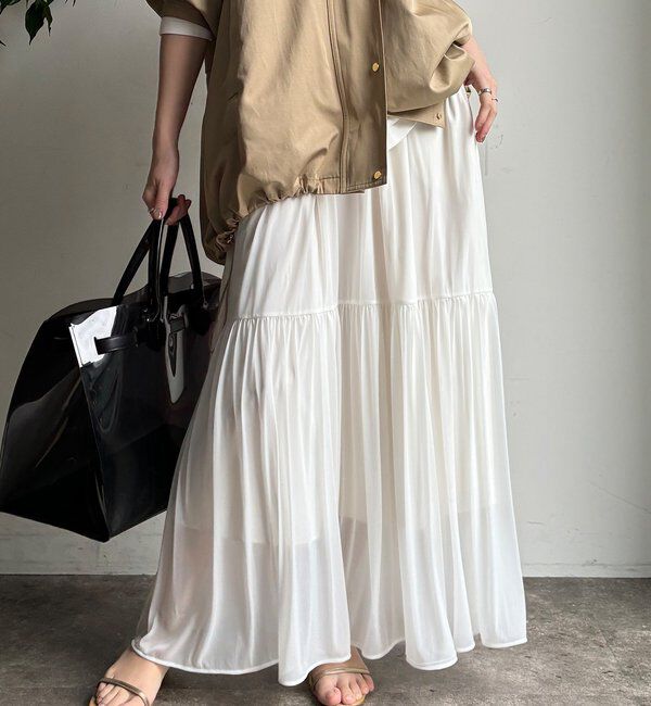  「エアリーギャザースカート」|スカート|