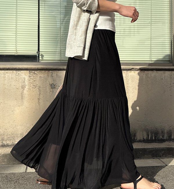  「エアリーギャザースカート」|スカート|