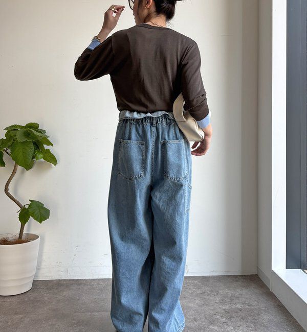  「【WEB限定】レイヤード風カーディガン」|カーディガン|