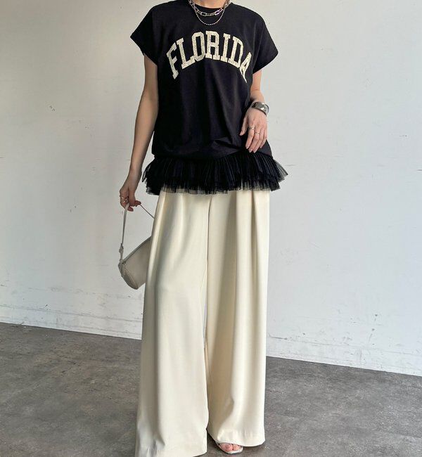  「【WEB限定】ドルマンビッグロゴTEE」|Tシャツ・カットソー|