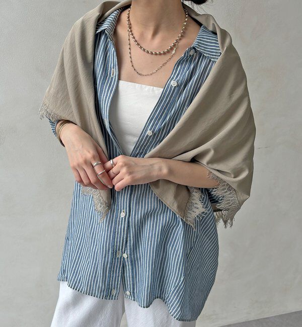  「レーストリミングマルチWAYストール」|マフラー|