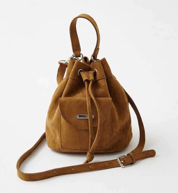  「【2026SSカタログ/4色展開】スエードミニバッグ」|トートバッグ|