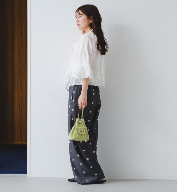  「【2026SSカタログ/4色展開】スエードミニバッグ」|トートバッグ|