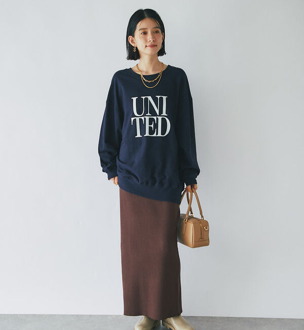  「【マイナス3kg/レビュー高評価☆】リブタイトスカート」|スカート|