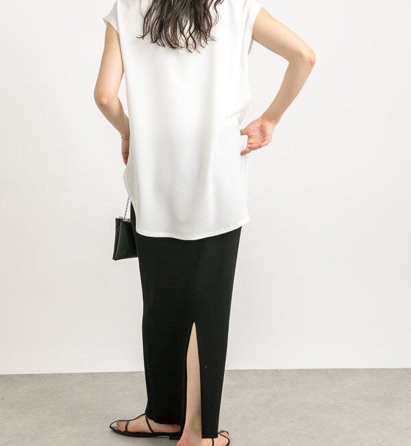  「【マイナス3kg/レビュー高評価☆】リブタイトスカート」|スカート|