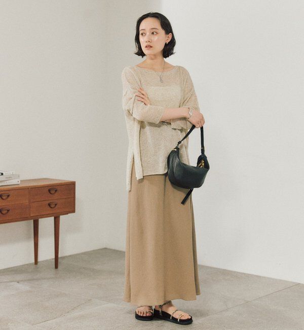  「メランジルーズニット」|ニット・セーター|