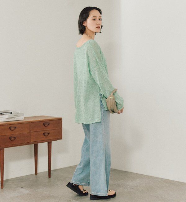  「メランジルーズニット」|ニット・セーター|