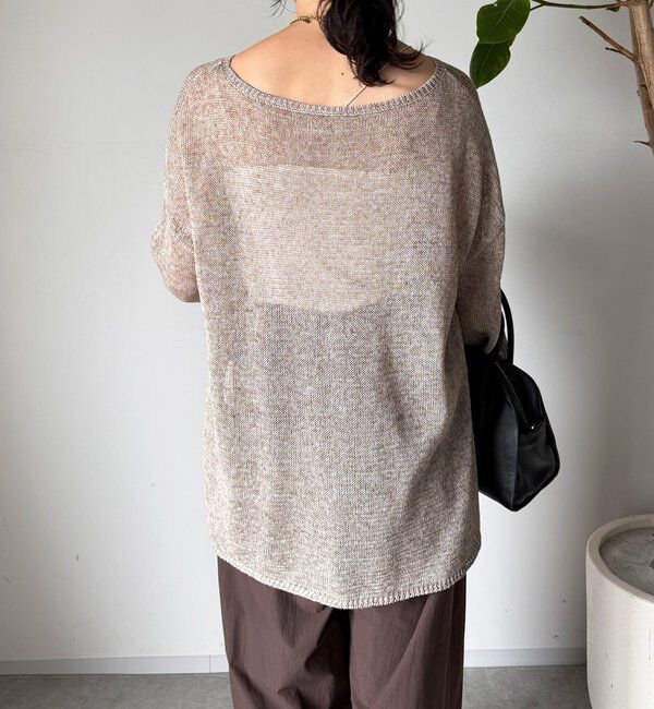  「メランジルーズニット」|ニット・セーター|