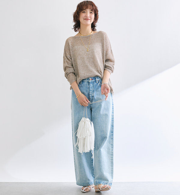 「メランジルーズニット」|ニット・セーター|