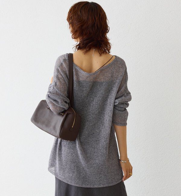  「メランジルーズニット」|ニット・セーター|
