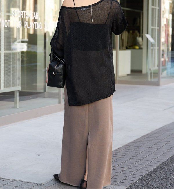  「メランジルーズニット」|ニット・セーター|