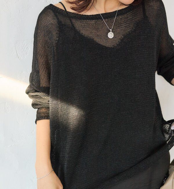  「メランジルーズニット」|ニット・セーター|