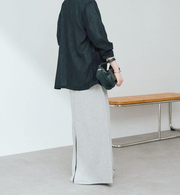  「予約【イージーな着心地】スエットロングスカート」|スカート|