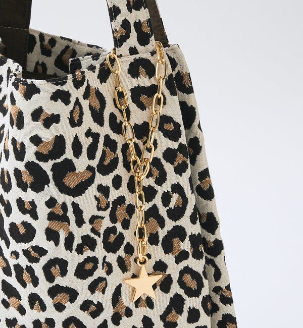  「よっし～コラボ/チャーム付きアニマルジャガードトート」|ショルダー・メッセンジャー|