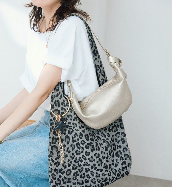  「よっし～コラボ/チャーム付きアニマルジャガードトート」|ショルダー・メッセンジャー|