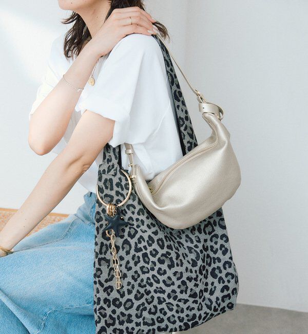  「よっし～コラボ/チャーム付きアニマルジャガードトート」|ショルダー・メッセンジャー|