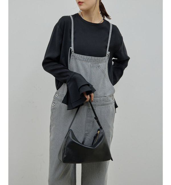  「【サイズ展開あり/長さ調整可能】デニムサロペット」|チノ|