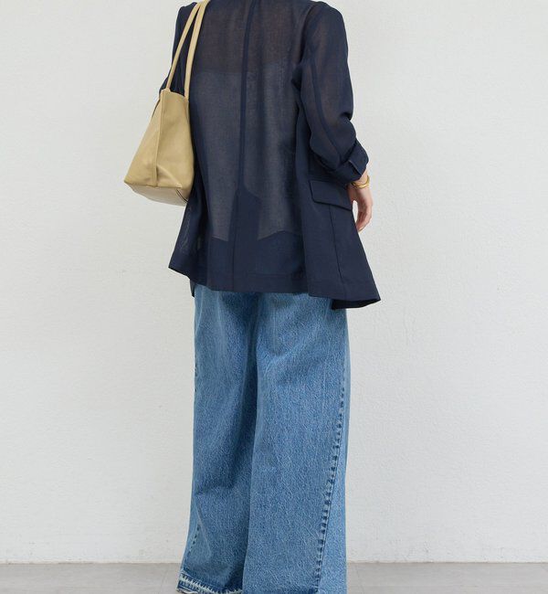  「【WEB限定】【サイズ展開あり】メッシュジャケット」|テーラードジャケット|