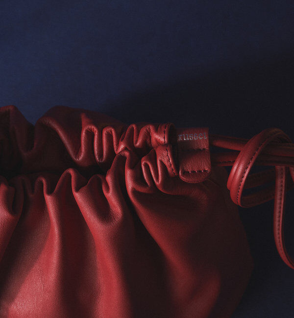  「レザー巾着4WAYショルダーバッグ」|ショルダー・メッセンジャー|