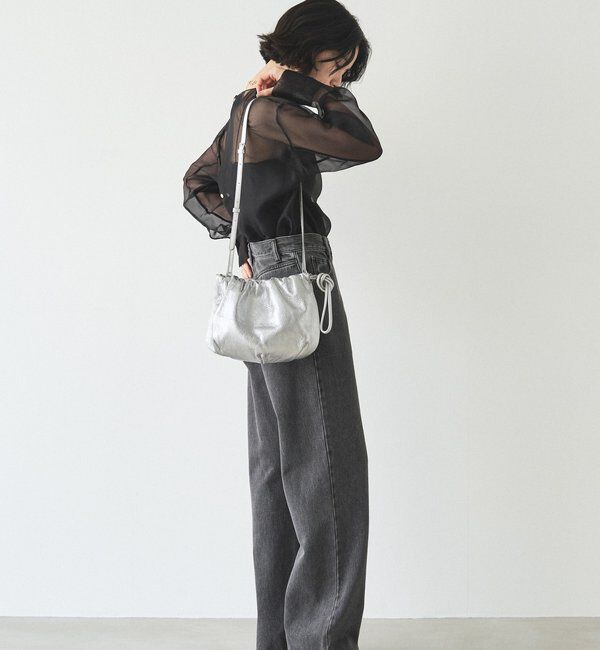  「レザー巾着4WAYショルダーバッグ」|ショルダー・メッセンジャー|