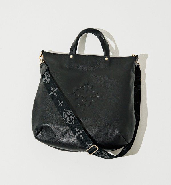  「スリム2WAYトートバッグ <エンボスモノグラム>」|トートバッグ|