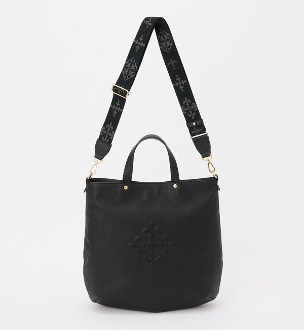  「スリム2WAYトートバッグ <エンボスモノグラム>」|トートバッグ|