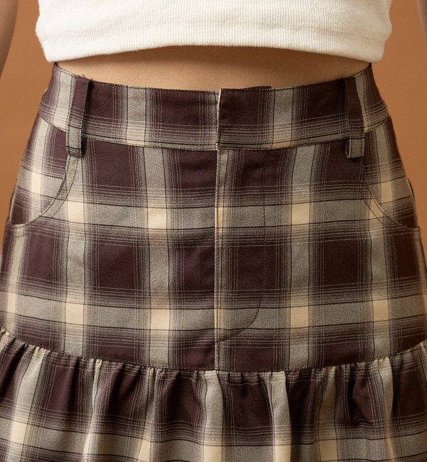  「切り替えバルーンスカート」|スカート|