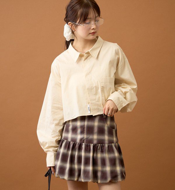  「切り替えバルーンスカート」|スカート|