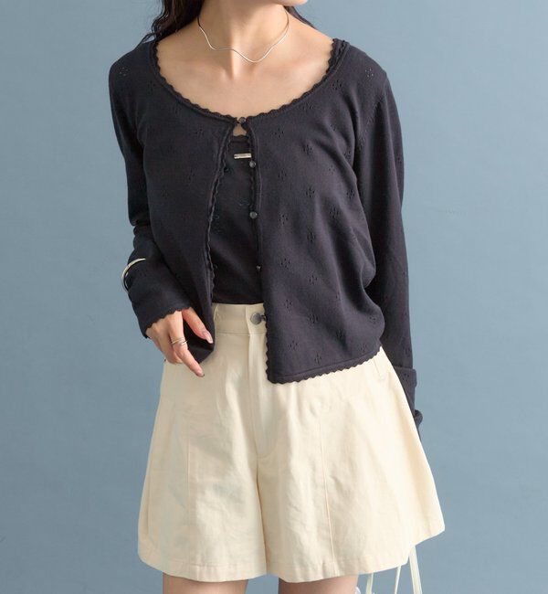  「針抜きニットカーデSET」|カーディガン|