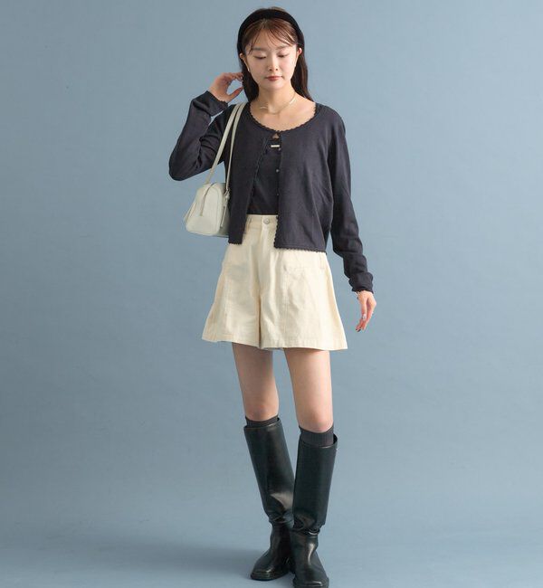  「針抜きニットカーデSET」|カーディガン|