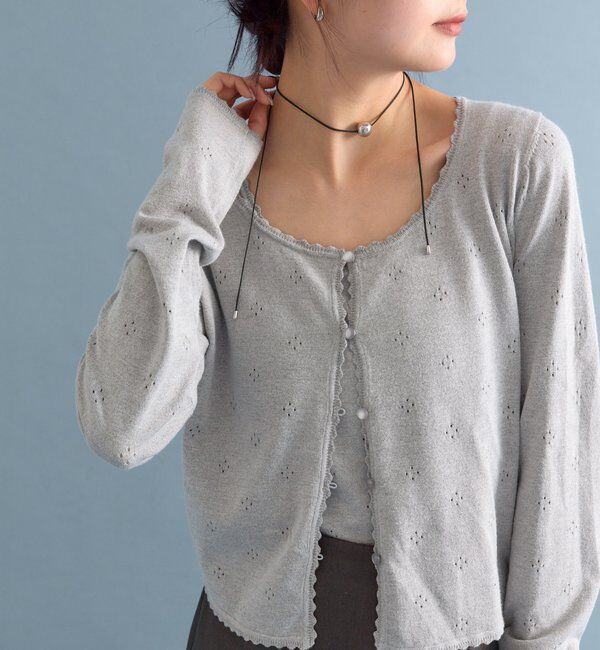  「針抜きニットカーデSET」|カーディガン|