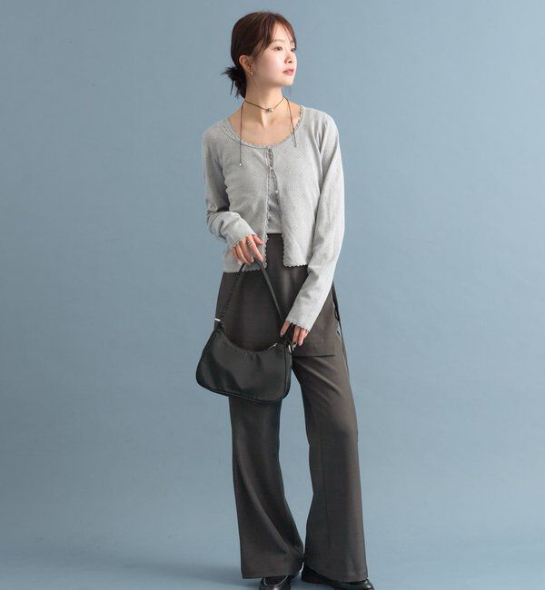  「針抜きニットカーデSET」|カーディガン|