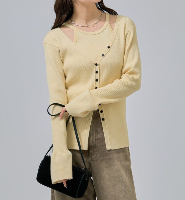  「アメスリニットカーデSET」|カーディガン|