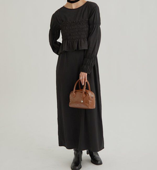  「ビスチェワンピースＳＥＴ」|その他|ブラック