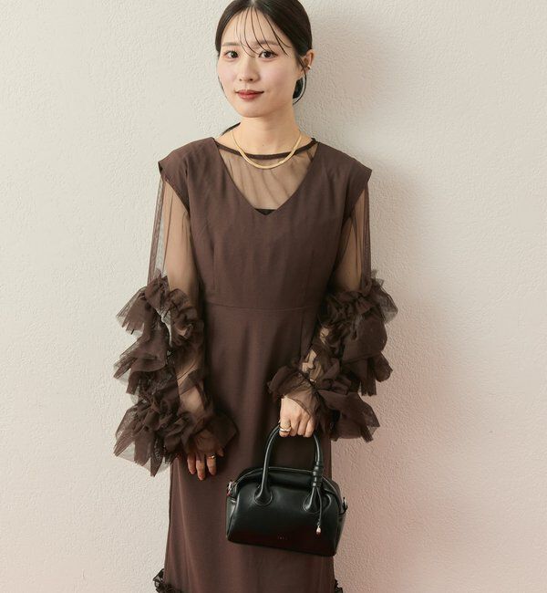  「【@____ri__125企画】ティアードフリルドレスSET」|ワンピース|