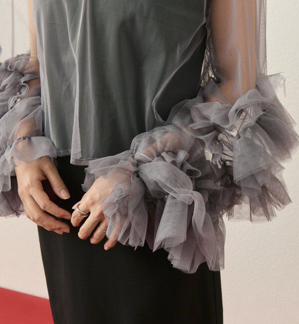  「【@____ri__125企画】ティアードフリルドレスSET」|ワンピース|