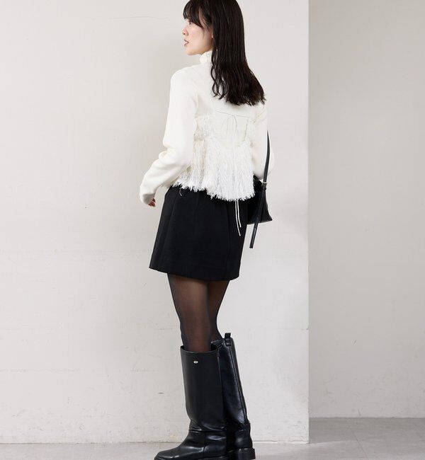  「フェザーフリンジ キャミビスチェ」|シャツ・ブラウス|