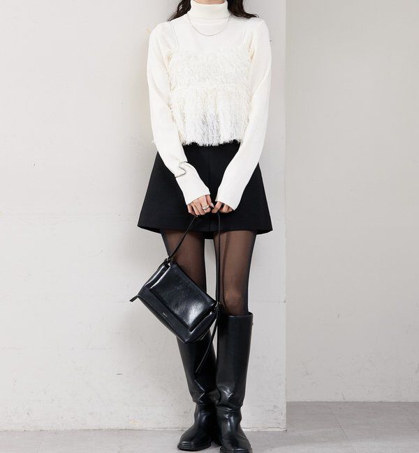  「フェザーフリンジ キャミビスチェ」|シャツ・ブラウス|