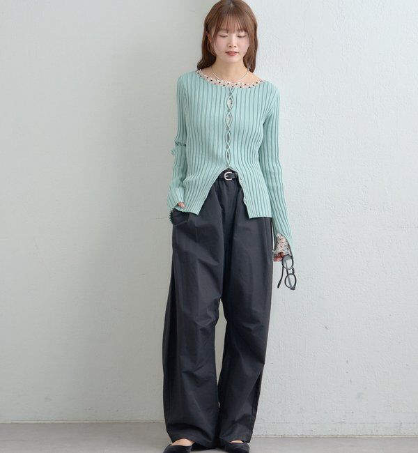  「ボリュームイージーパンツ」|チノ|