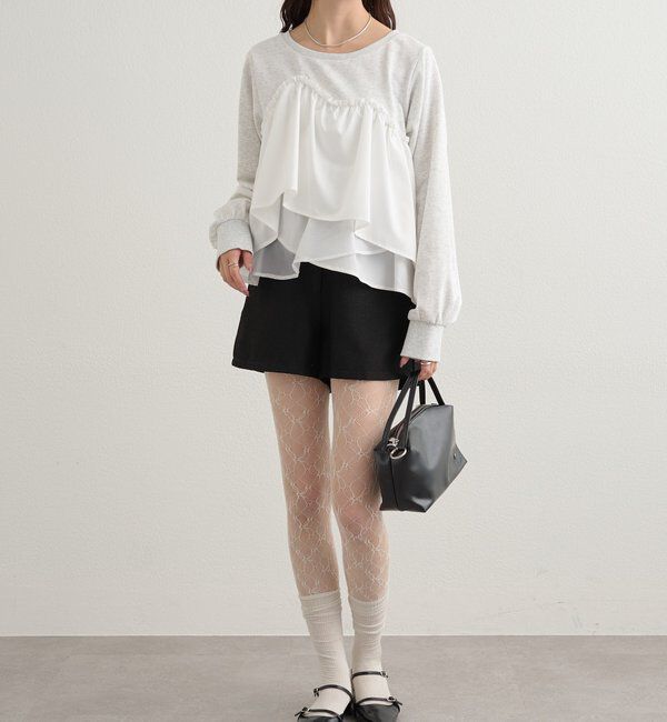  「ビスチェドッキングスウェット」|パーカー|