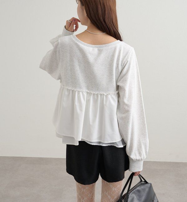  「ビスチェドッキングスウェット」|パーカー|