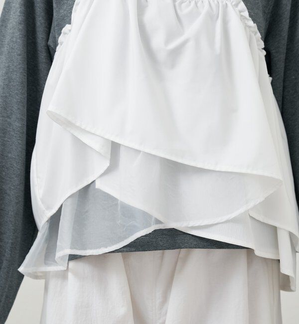  「ビスチェドッキングスウェット」|パーカー|