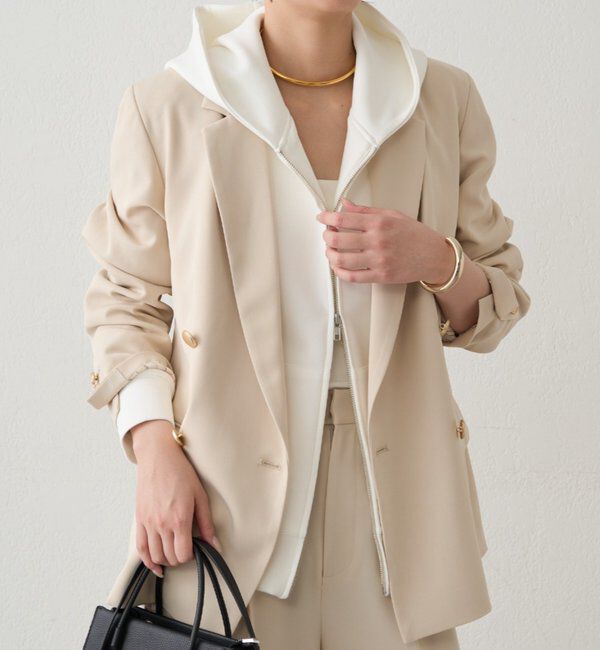  「ポンチパーカー」|Tシャツ・カットソー|