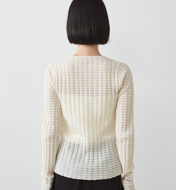  「シアーカーデ」|ニット・セーター|