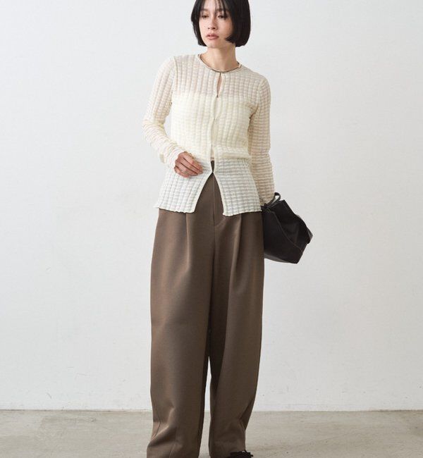  「シアーカーデ」|ニット・セーター|